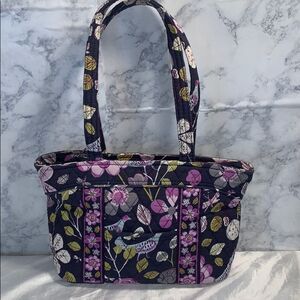 Vera Bradley Purple Floral Satchel